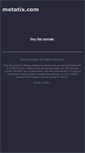 Mobile Screenshot of me.metatix.com