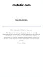 Mobile Screenshot of metatix.com